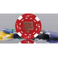 Casino-Style Heavyweight 11.5-Gram Imprinted Poker Chips (Ace/ Jack Pattern)